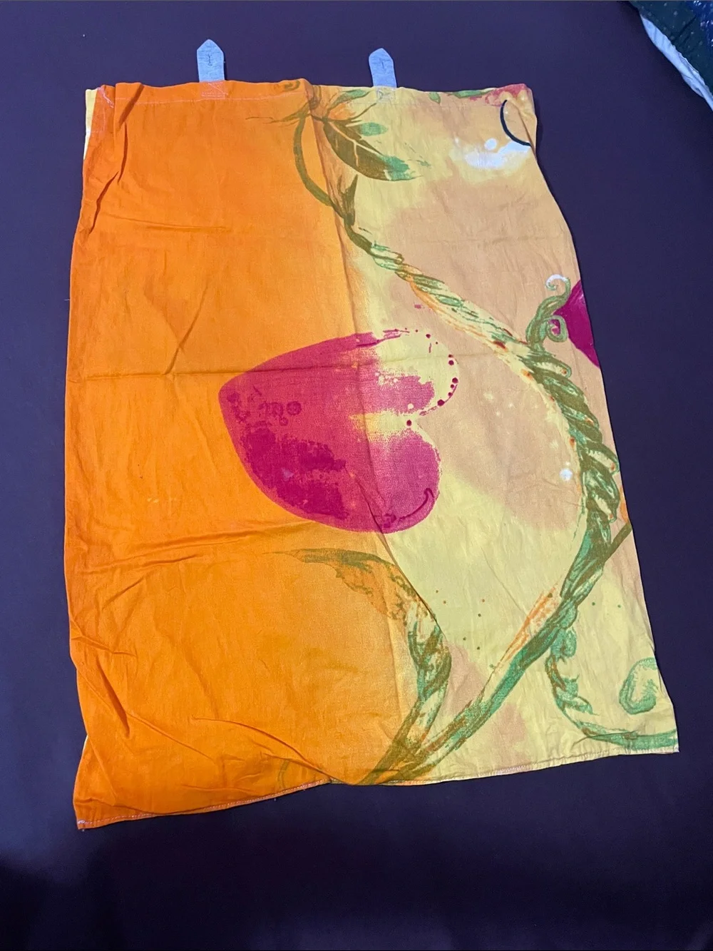 Yellow Mickey Mouse/ mini mouse pillow cases